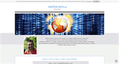 Desktop Screenshot of matrix-neo.cz